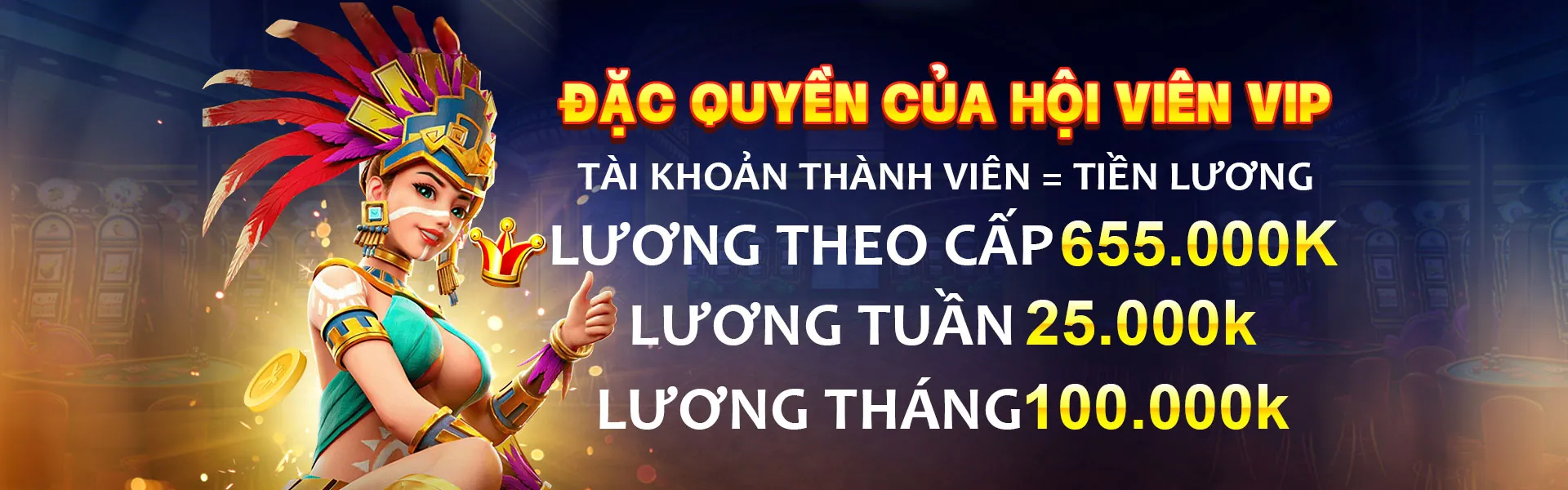 Câu Lạc Bộ VIP độc quyền với ưu đãi quay hủ miễn phí